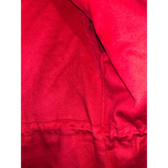 Desigual  Lenzy Winter Barbie Fun Playful Pink Red Wool Reversible Hoodie Coat - Picture 10 of 14